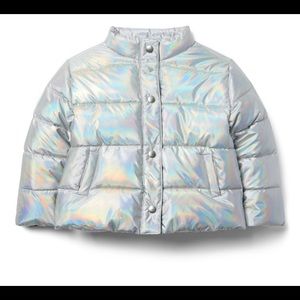 JUNO VALENTINE IRIDESCENT PUFFER JACKET